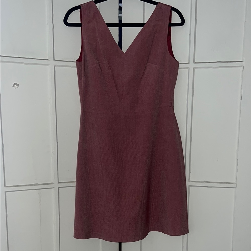 Elegant Sleeveless Pink Dress